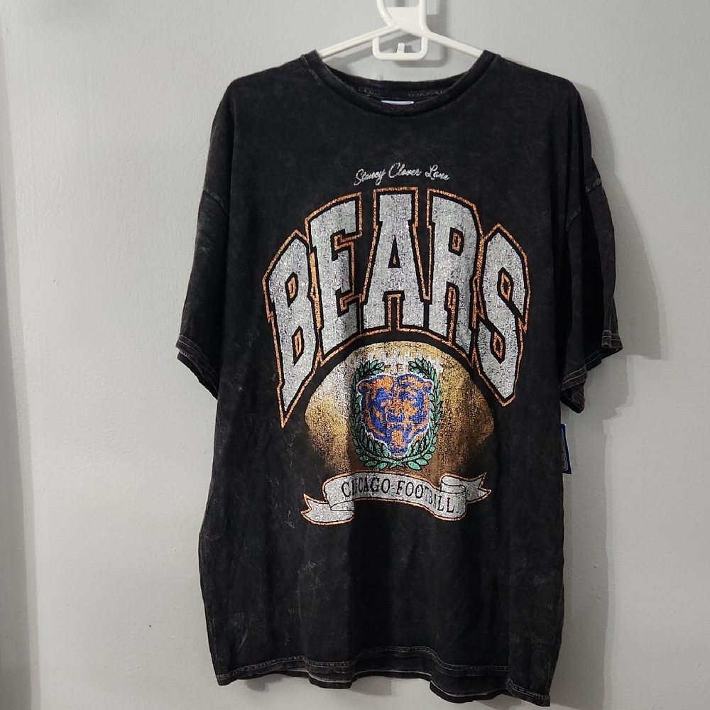 Vintage Bears Graphic T-Shirt - Black